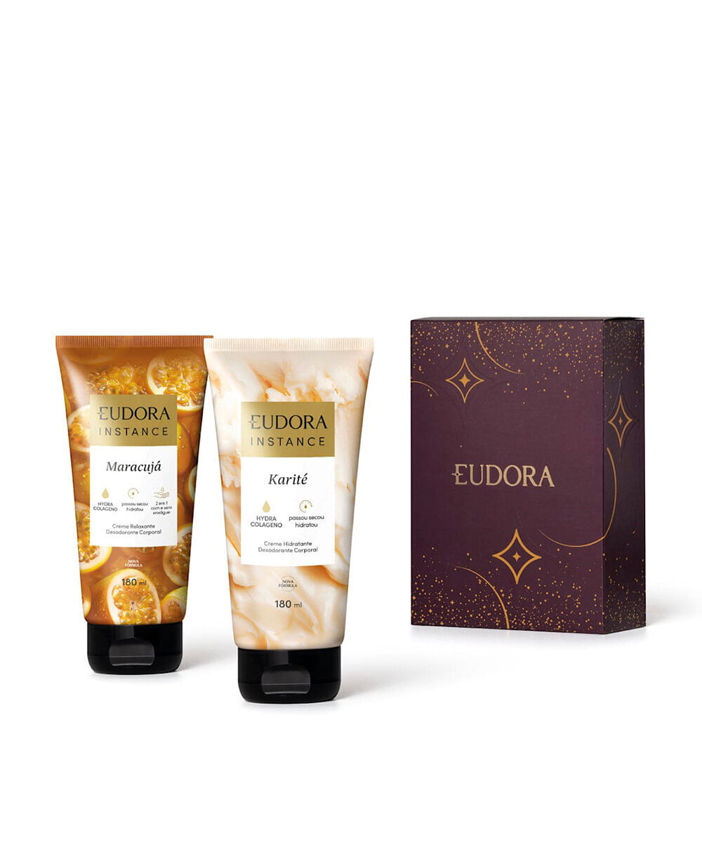 kit eudora presenteável para mães queridinhos instance 180ml