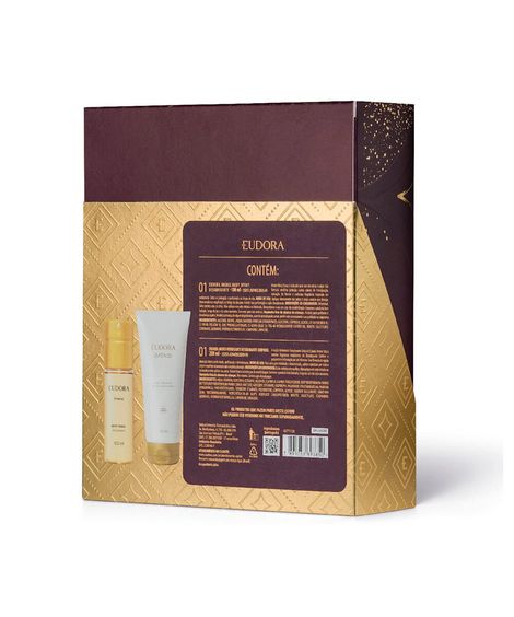 kit eudora presenteável para mães imensi 200ml e 100ml