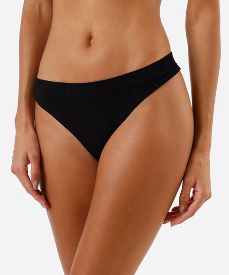 kit de 2 calcinhas fio dental feminina canelada colorido