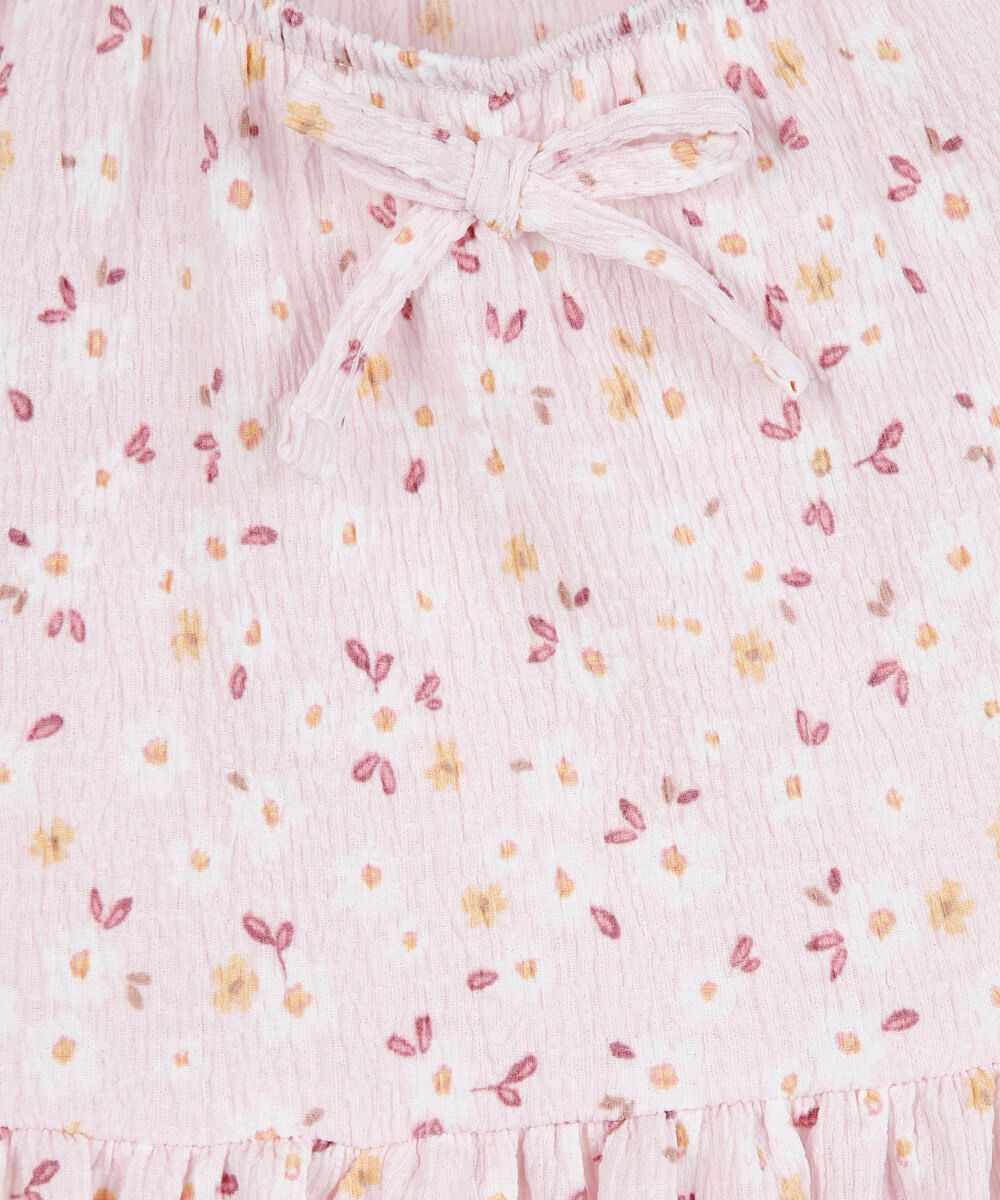 vestido infantil 3 marias liberty lilás
