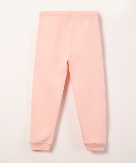 calca malha Back to School - ROSA CLARO