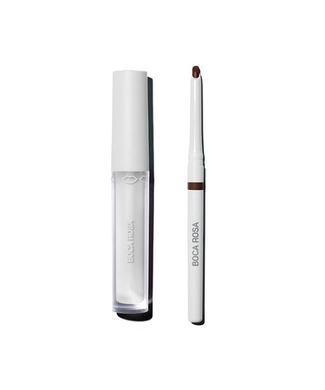 kit boca rosa lip combo contorno labial marrom e hidra lábios natural