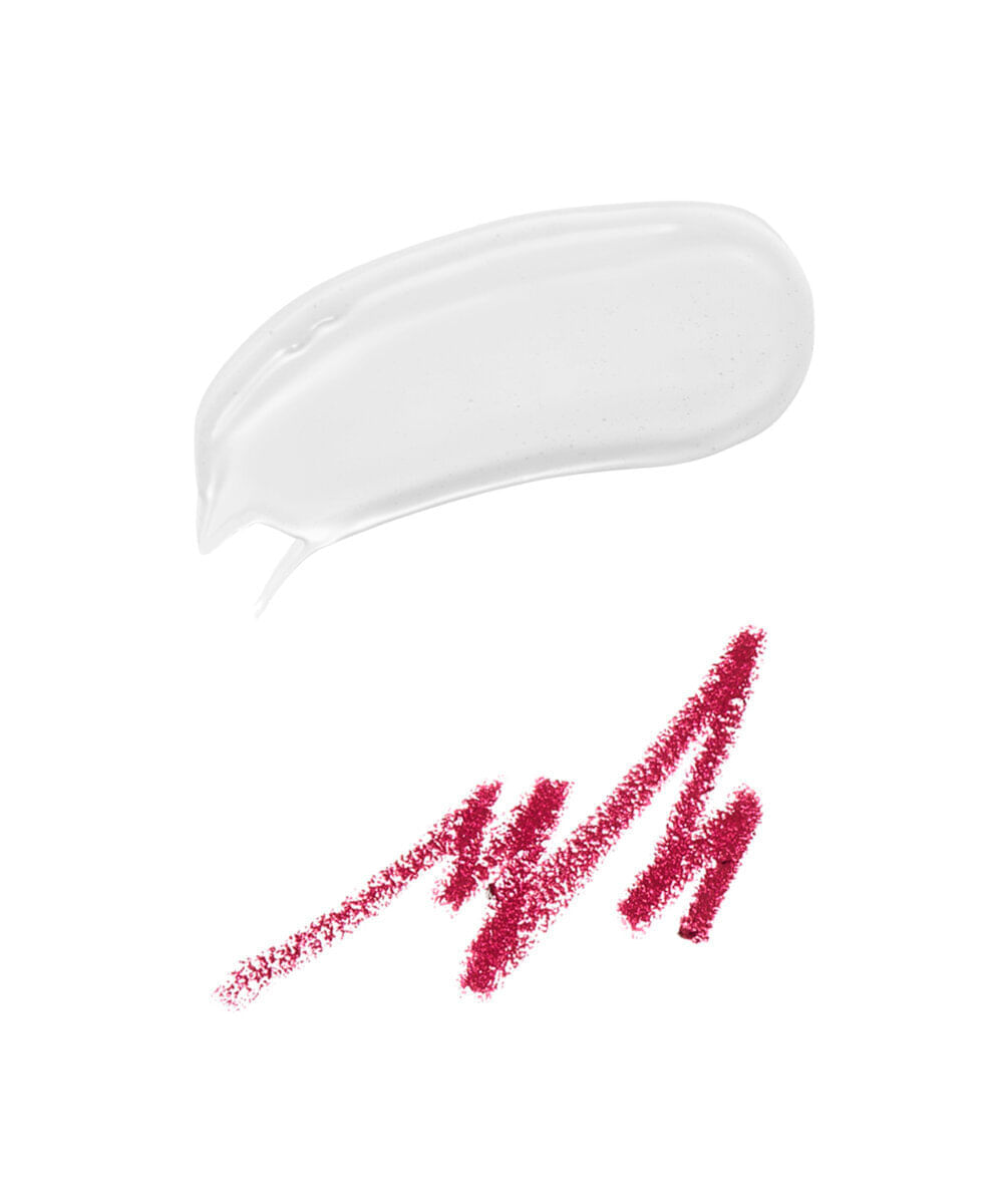 kit boca rosa lip combo contorno labial púrpura e hidra lábios natural