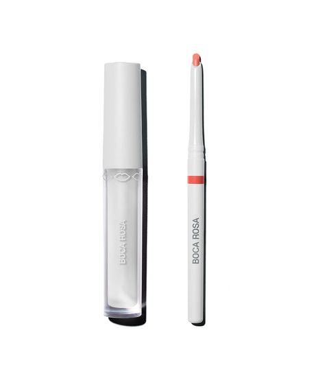 kit boca rosa lip combo contorno labial amêndoa e hidra lábios natural