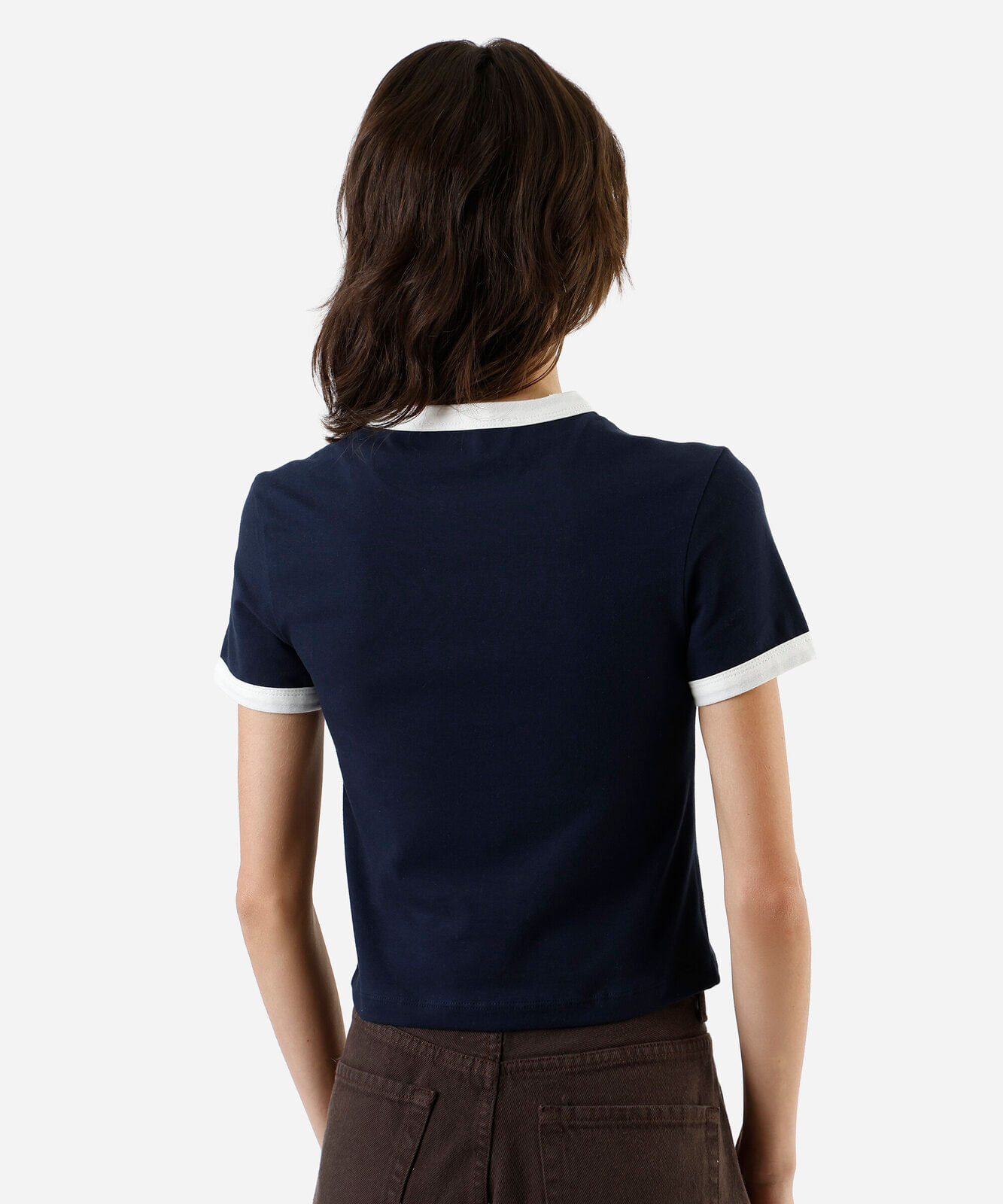 blusa baby look feminina soft girl azul