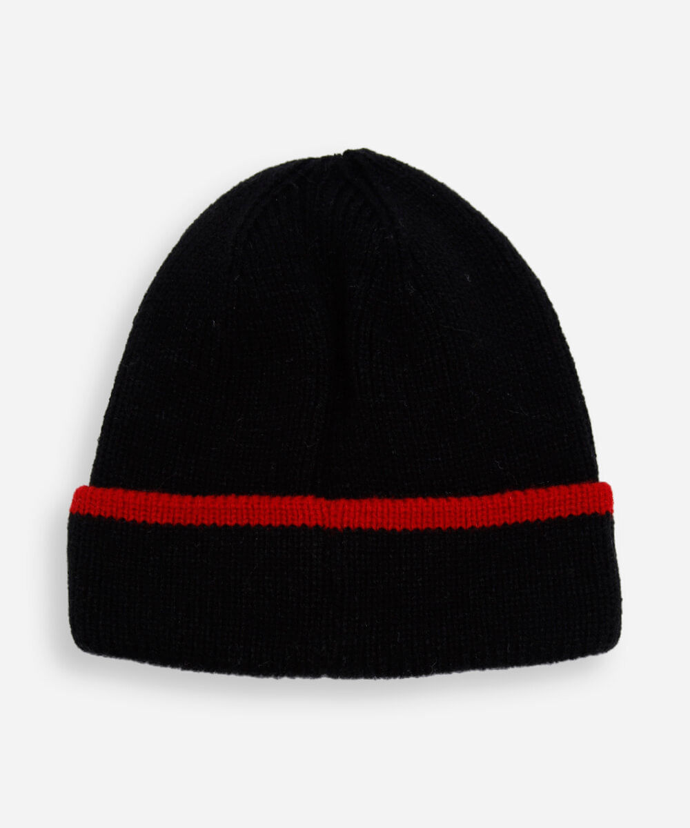 kit infantil de gorro e luvas de tricot homem aranha preto
