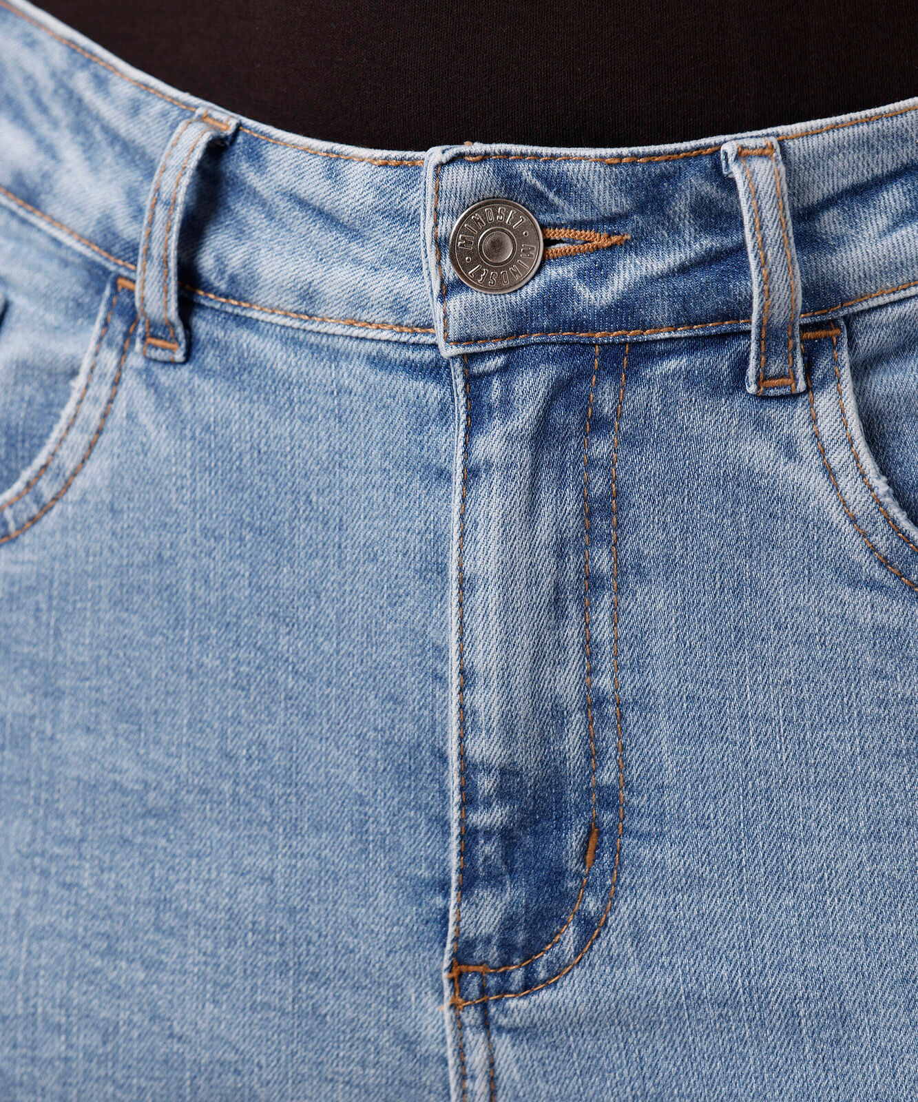 calça skinny feminina jeans mindset azul