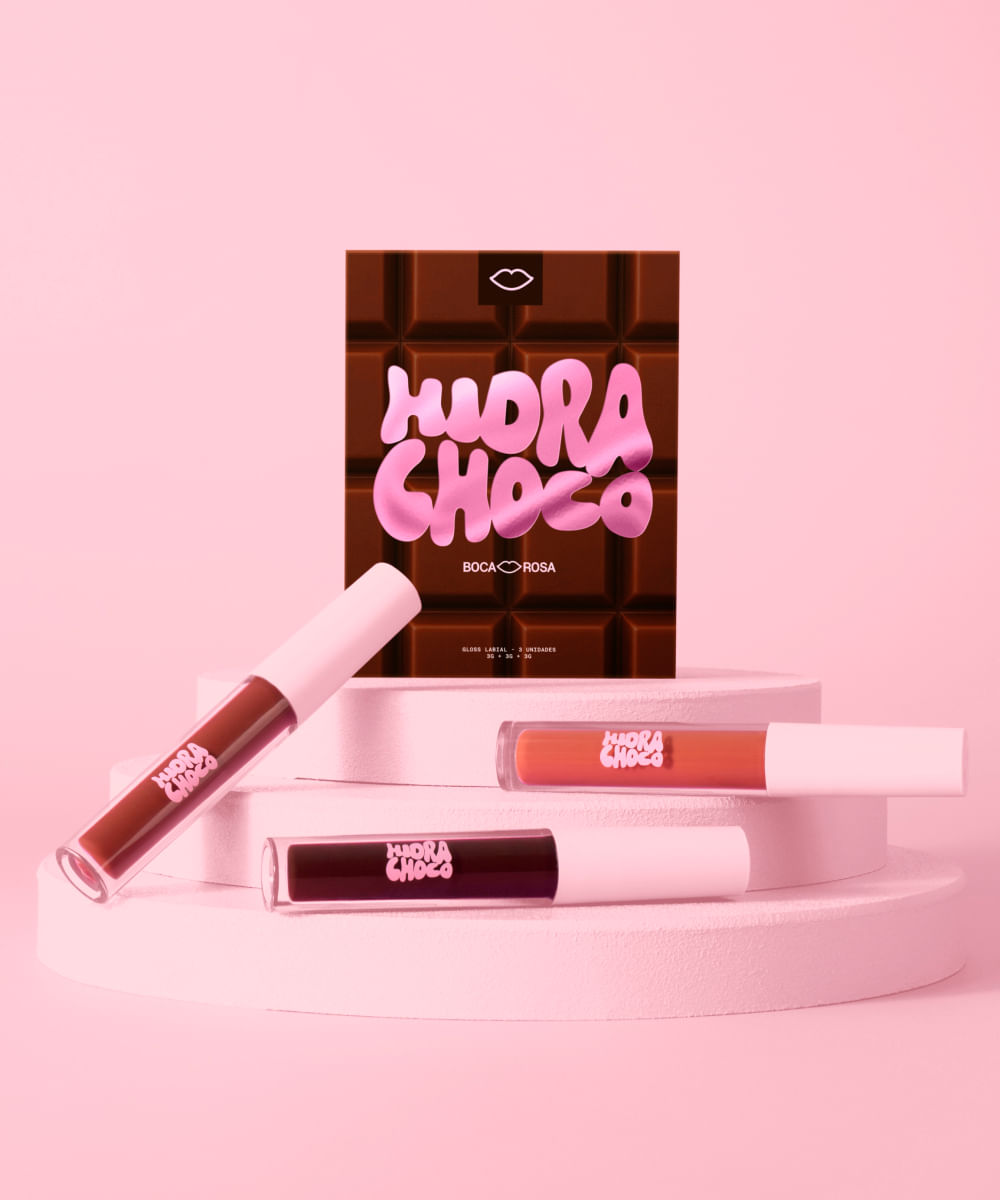 kit boca rosa hidra choco