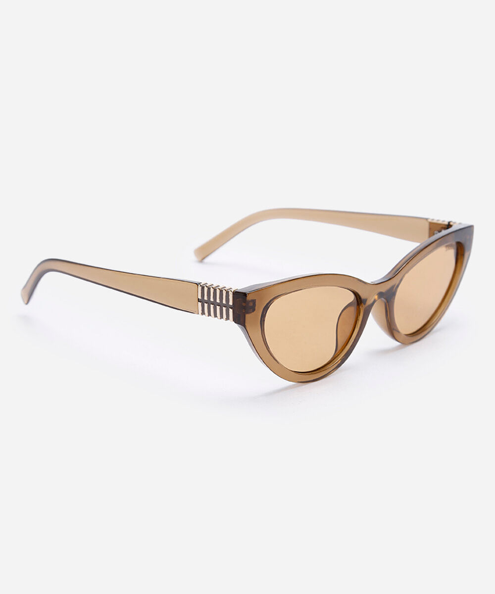 óculos de sol feminino gatinho de acetato triton verde