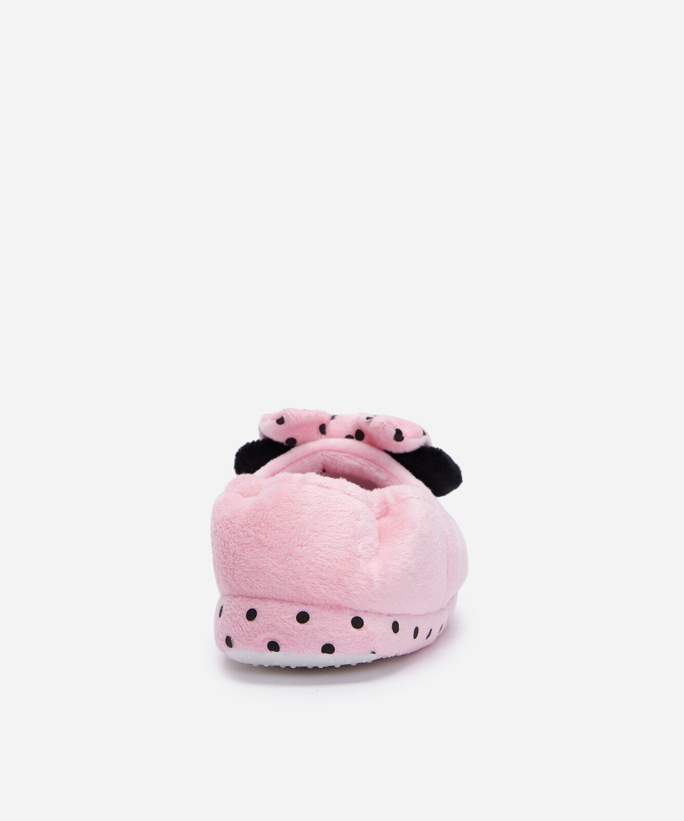 pantufa infantil minnie mouse rosa