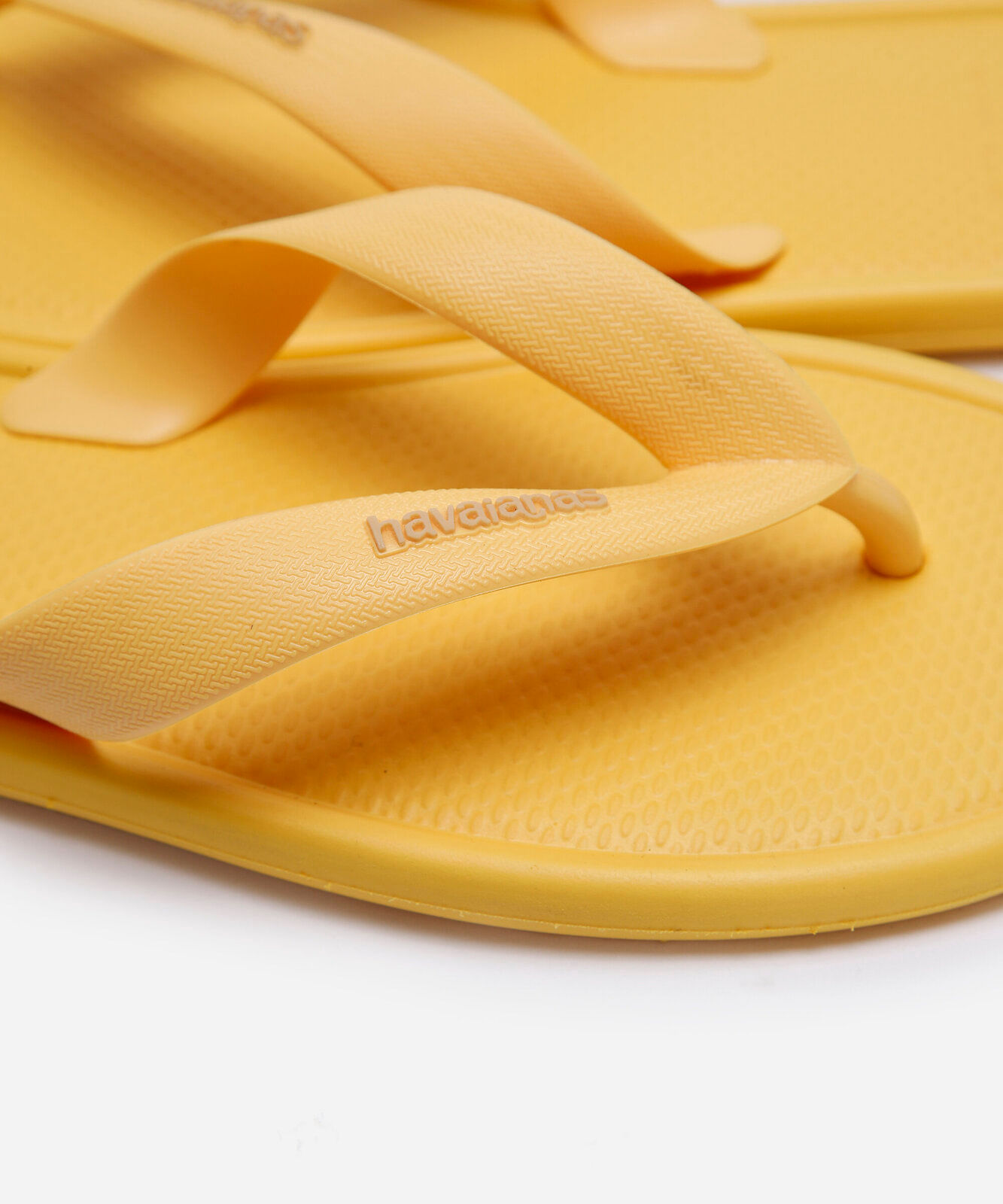 chinelo havaianas puffed up amarelo