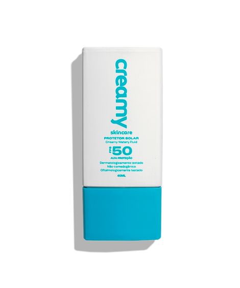 protetor solar creamy watery fluid fps 50 40ml