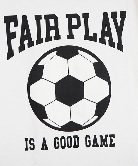 pijama longo infantil de algodão estampado off white