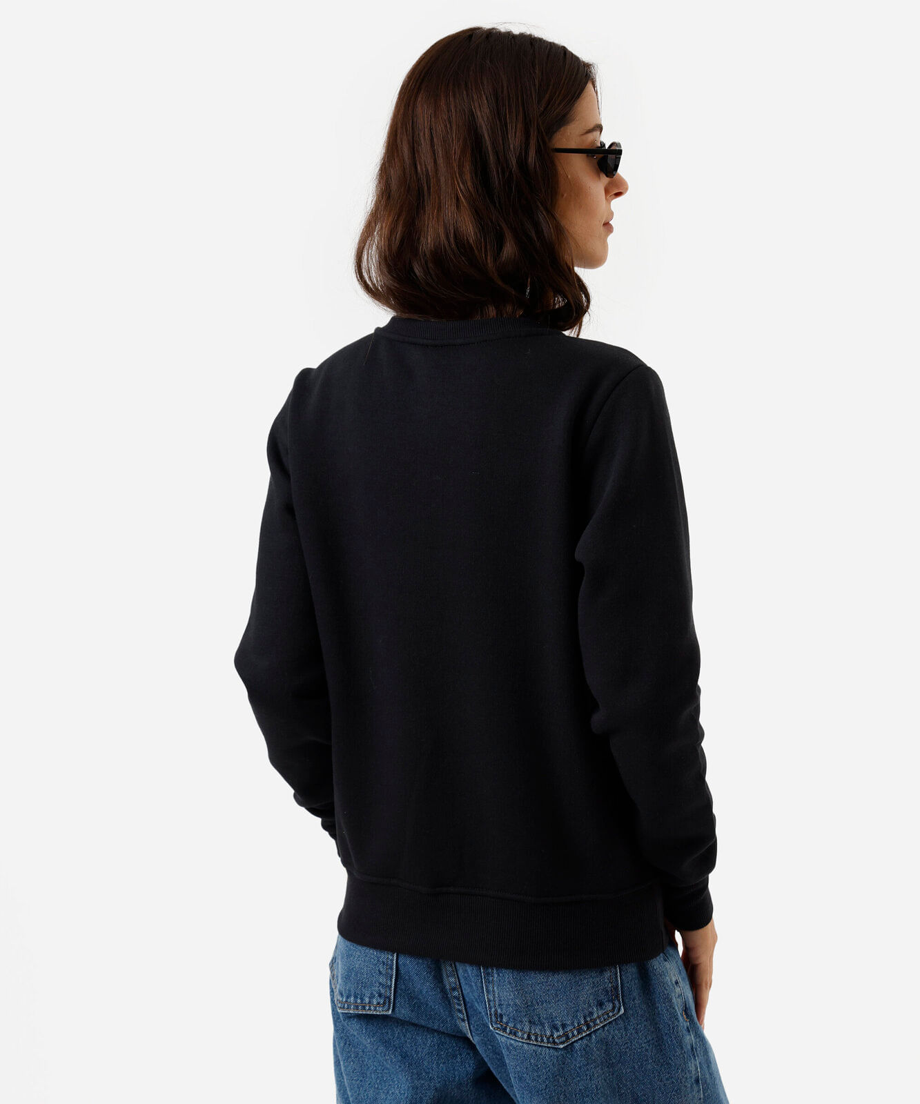 blusão feminino de moletom snoopy preto