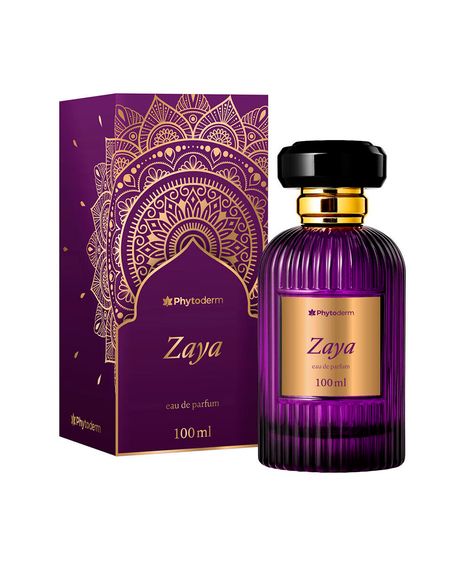 perfume feminino phytoderm zaya eau de parfum 95ml