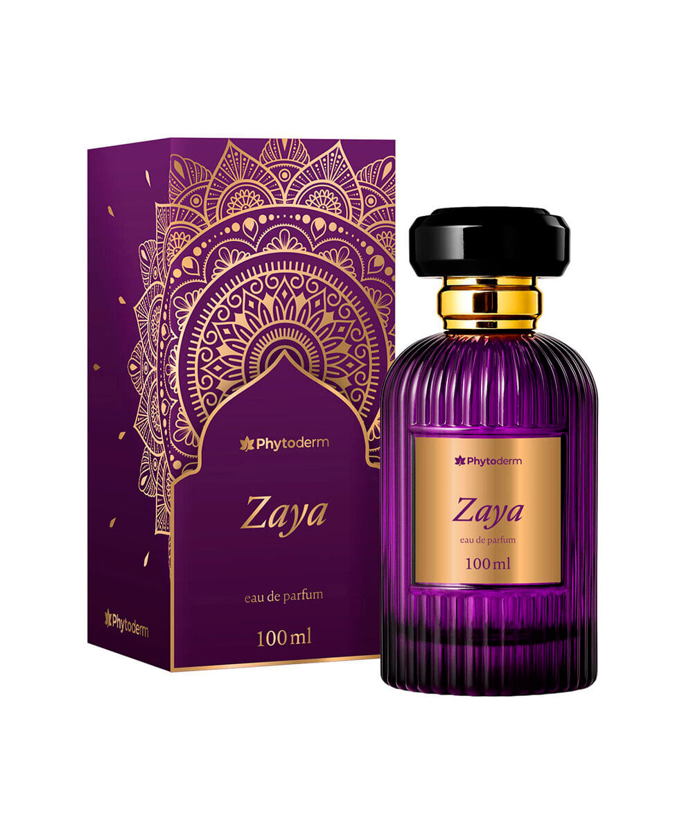 perfume feminino phytoderm zaya eau de parfum 95ml