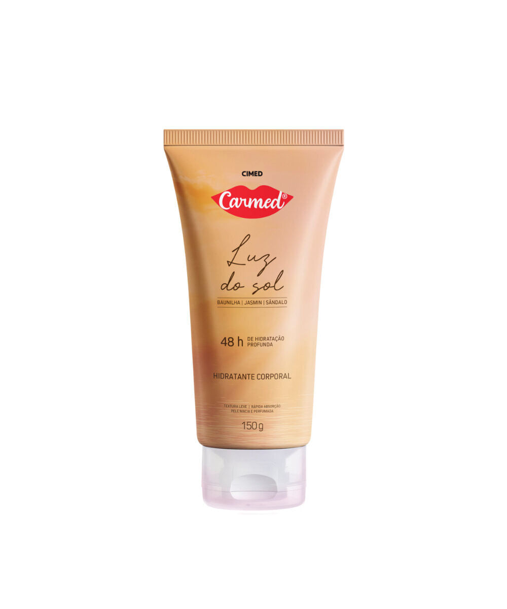 hidratante corporal carmed luz do sol 150g