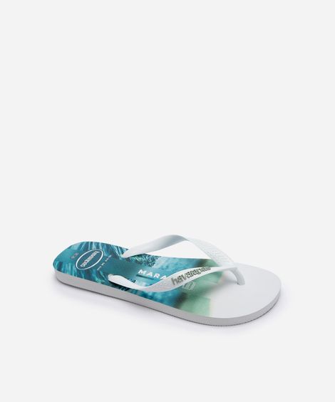 chinelo masculino havaianas surfer branco