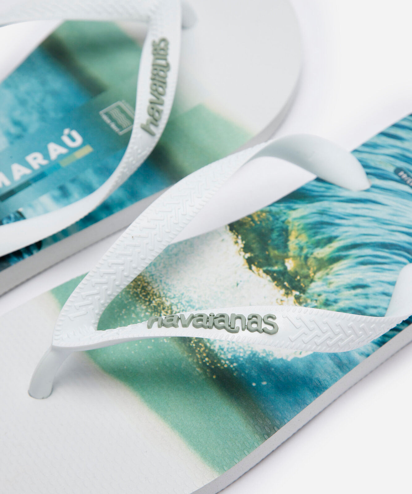 chinelo masculino havaianas surfer branco