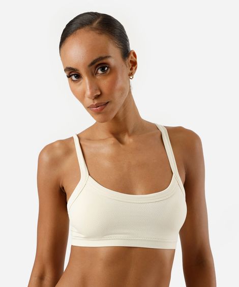 kit de 2 sutiãs faixa feminino com bojo removível colorido