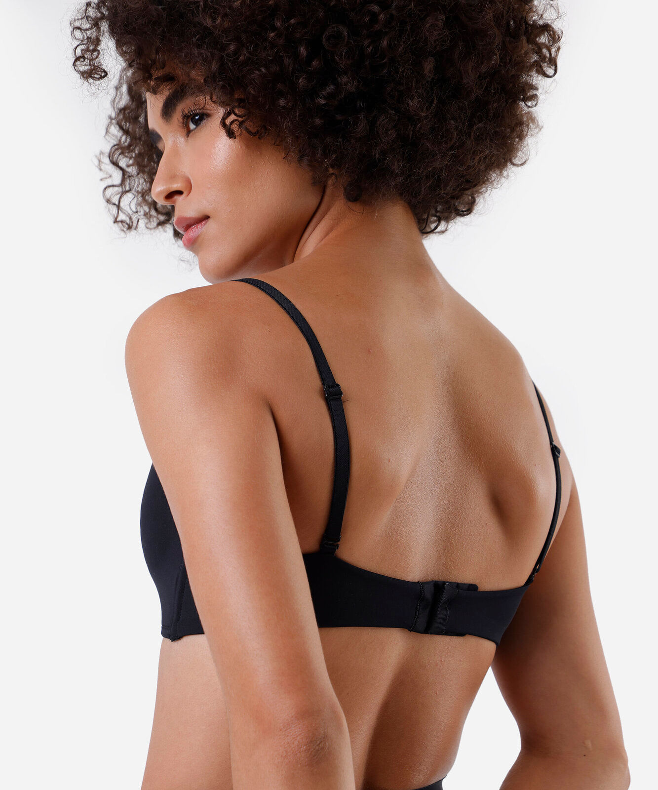 kit de 2 sutiãs triângulo feminino de poliamida  colorido