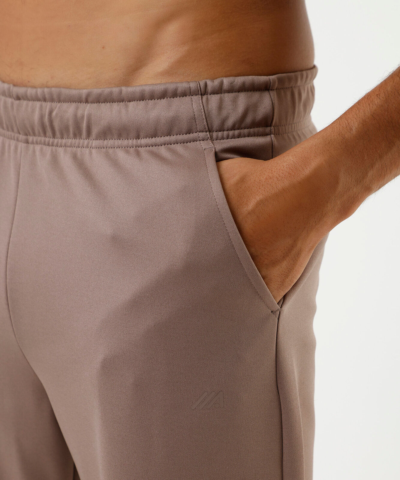 calça jogger masculina esportiva marrom