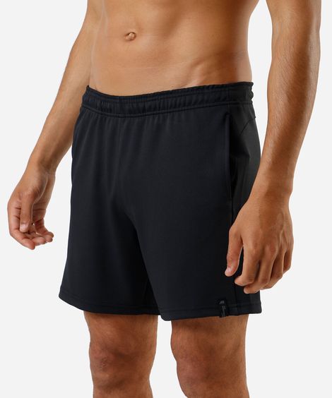 bermuda masculina esportiva ace preta