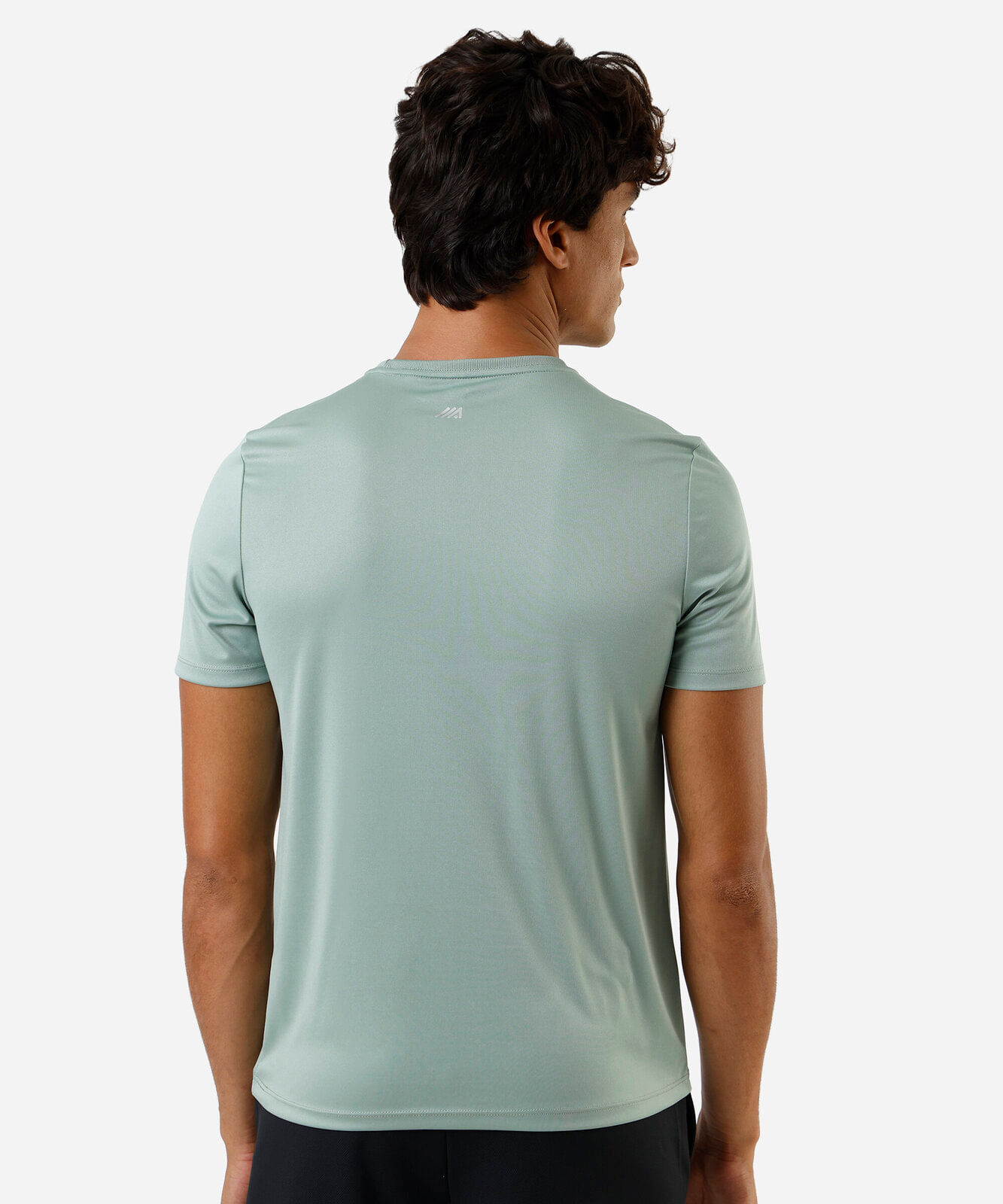 camiseta esportiva masculina verde