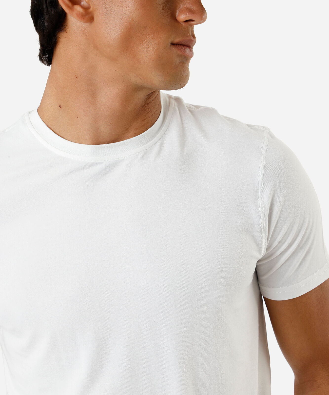 camiseta masculina manga curta branca