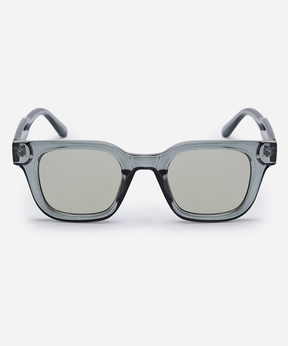 óculos de sol quadrado triton feminino verde