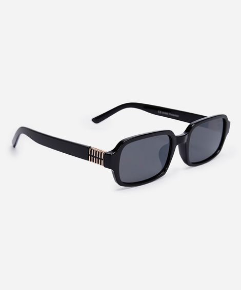 óculos de sol quadrado triton feminino preto