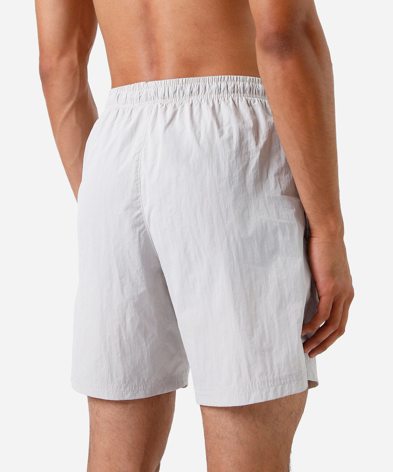 bermuda esportiva masculina de poliamida cinza
