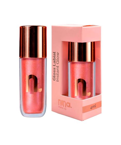 gloss labial nina makeup instant glow turmalina