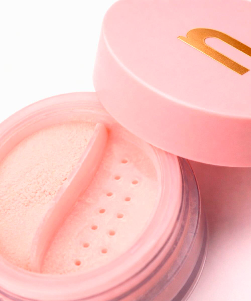 pó solto nina makeup translucent rose