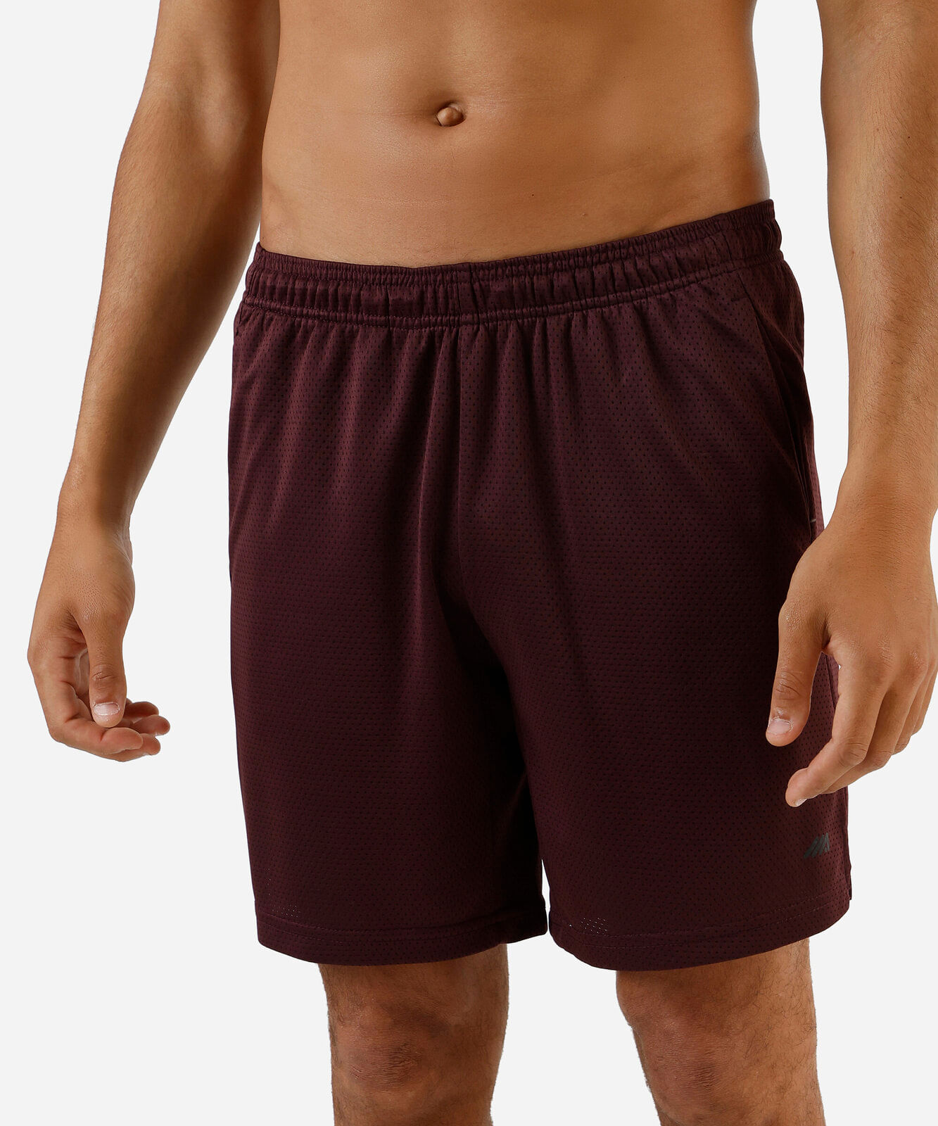 bermuda masculina texturizada vinho