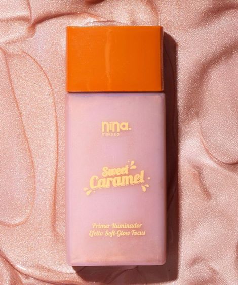 primer facial nina makeup sweet caramel caramelo rosê