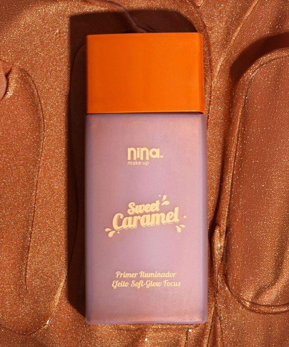 primer facial nina makeup sweet caramel caramelo bronzeado