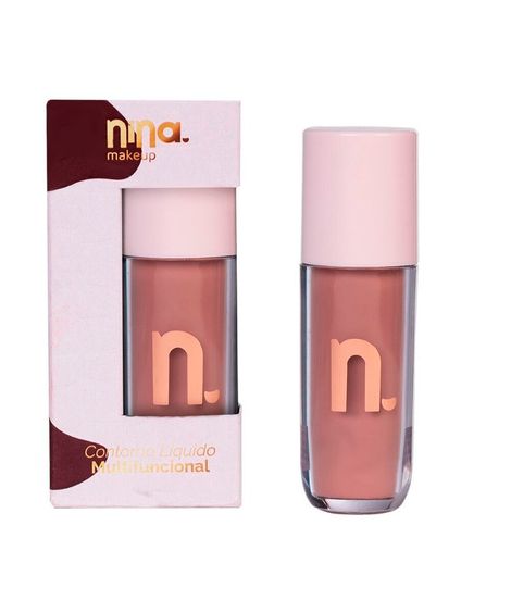 contorno líquido nina makeup multifunção western café coado
