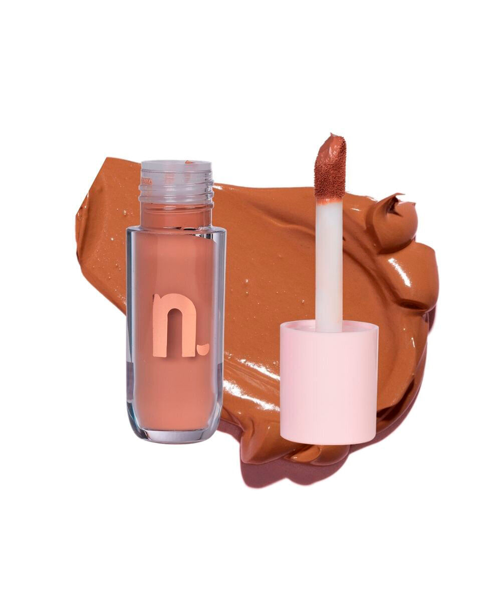 contorno líquido nina makeup multifunção western na sola da bota
