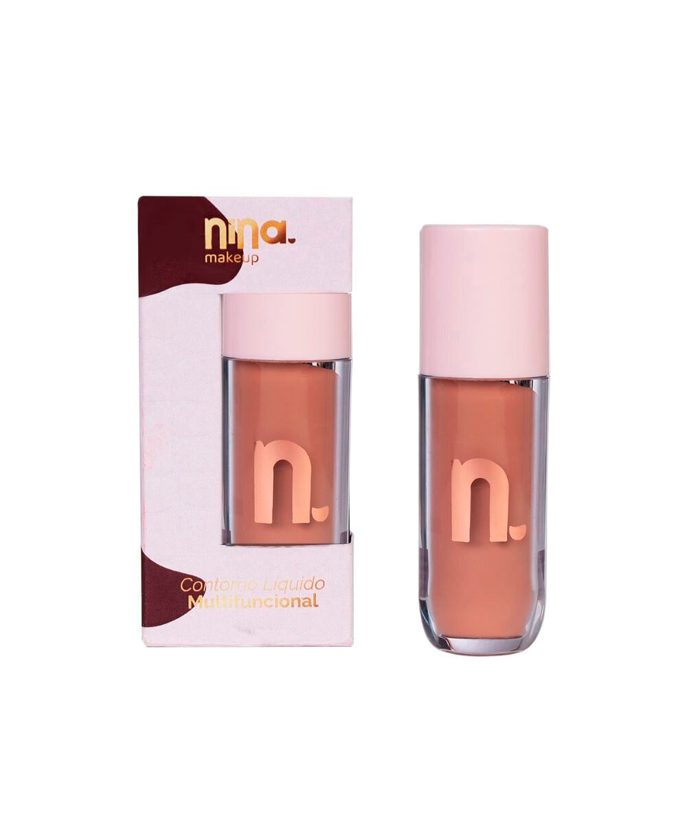 contorno líquido nina makeup multifunção western na sola da bota
