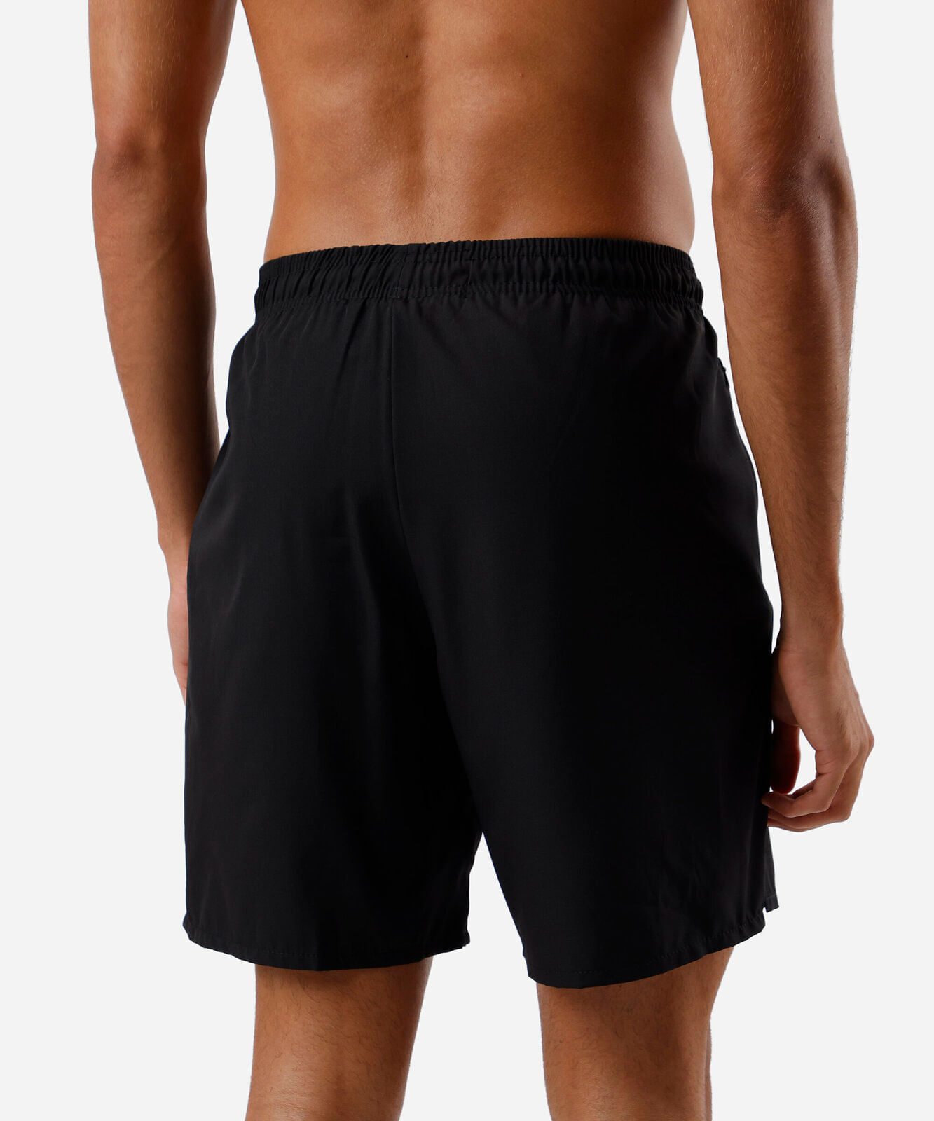 short masculino esportivo com bermuda interna preto