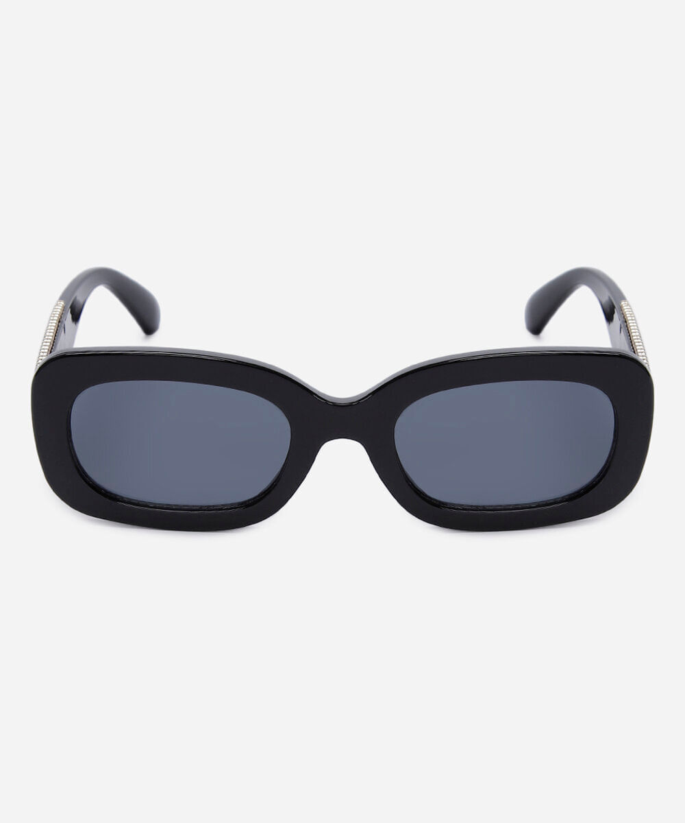 óculos de sol quadrado triton feminino preto