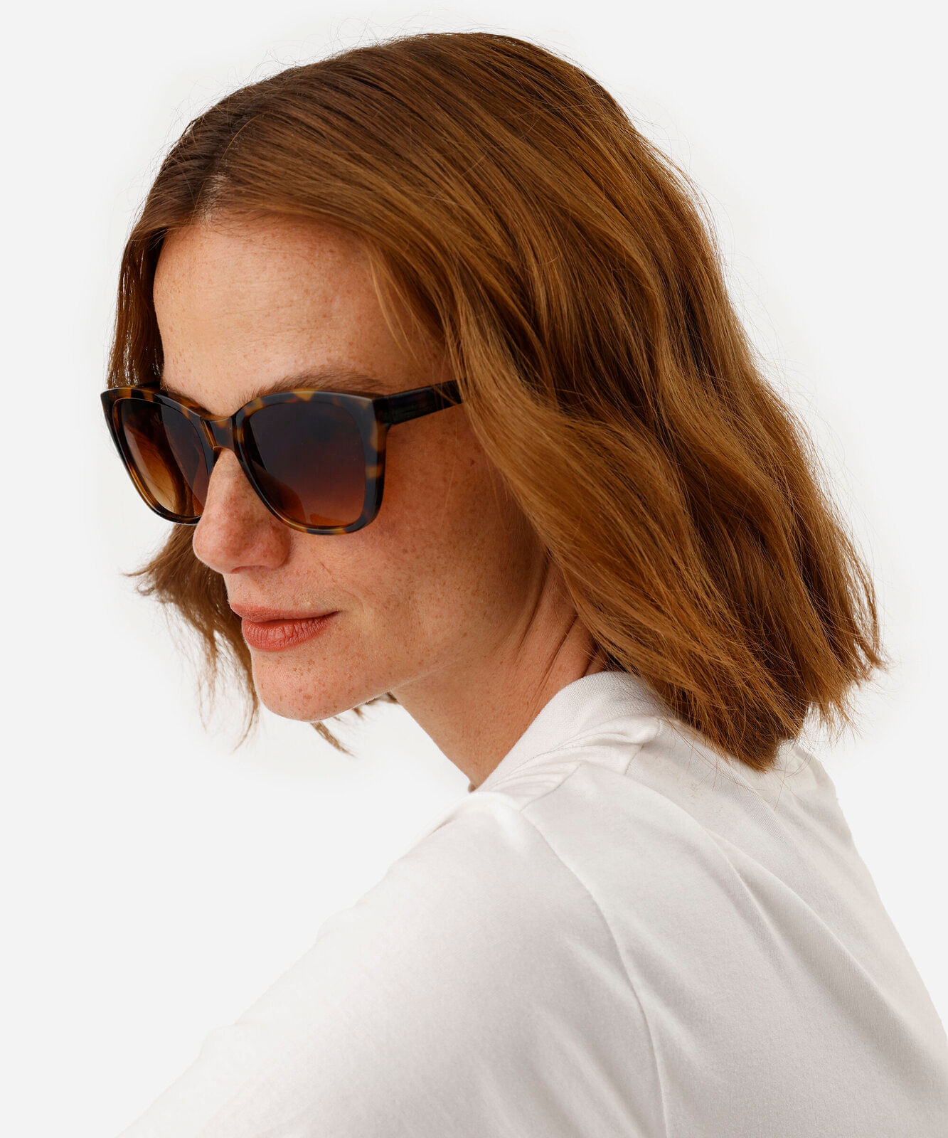 óculos de sol feminino gatinho de acetato tartaruga marrom
