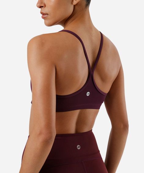 top alça fina nos roxo