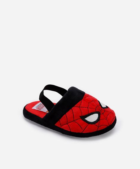 pantufa infantil homem aranha vermelha