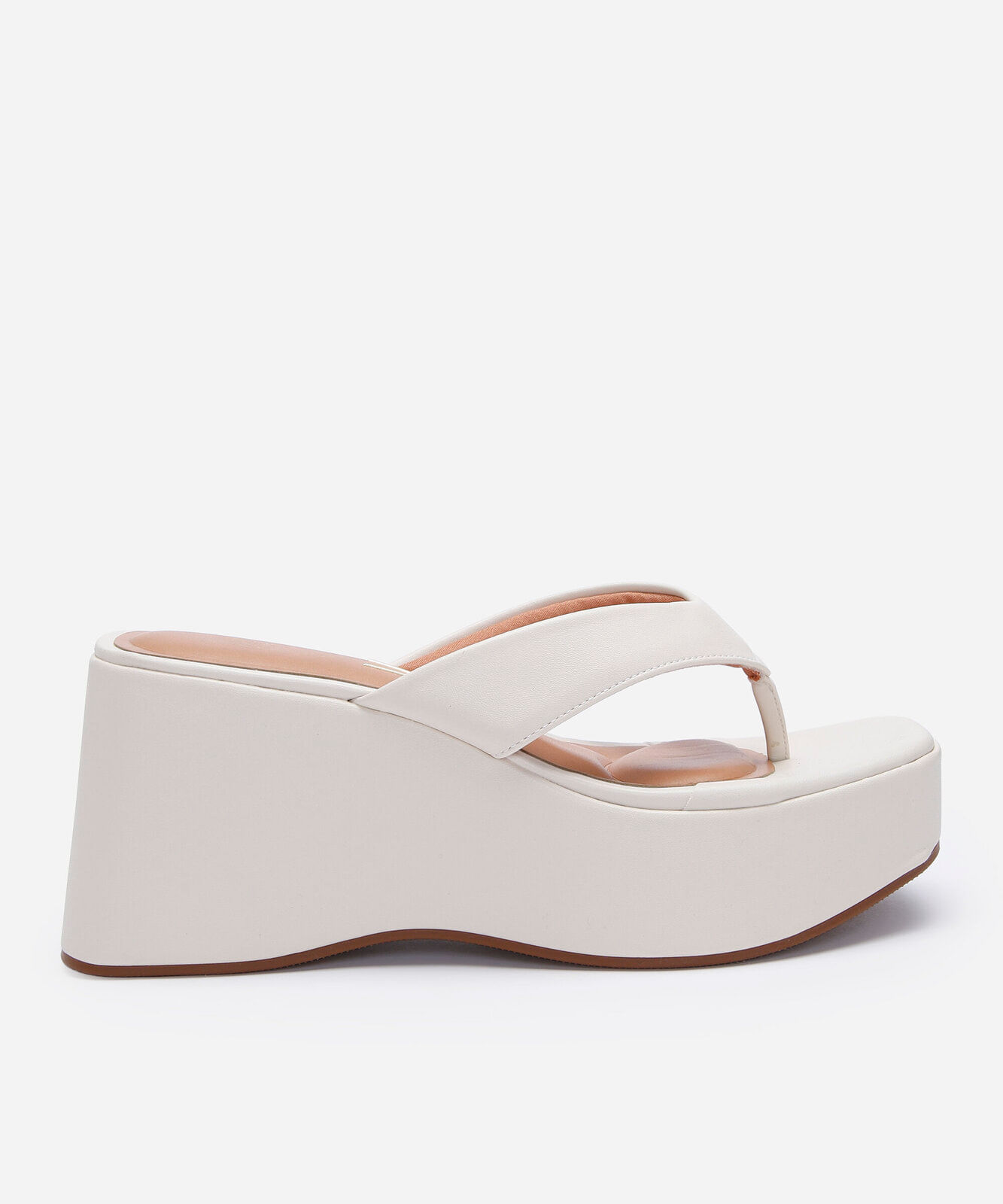 tamanco plataforma vizzano off white