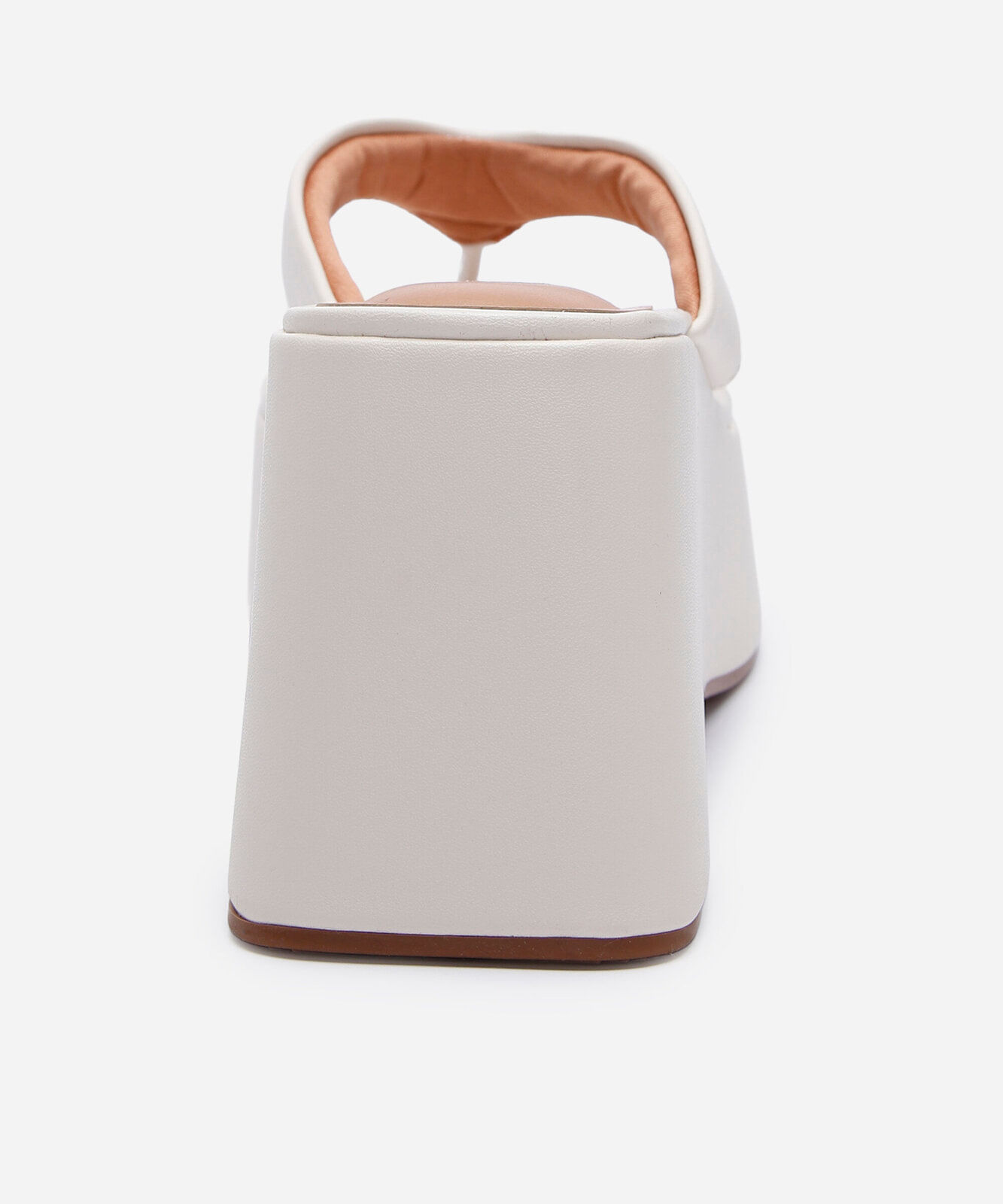 tamanco plataforma vizzano off white