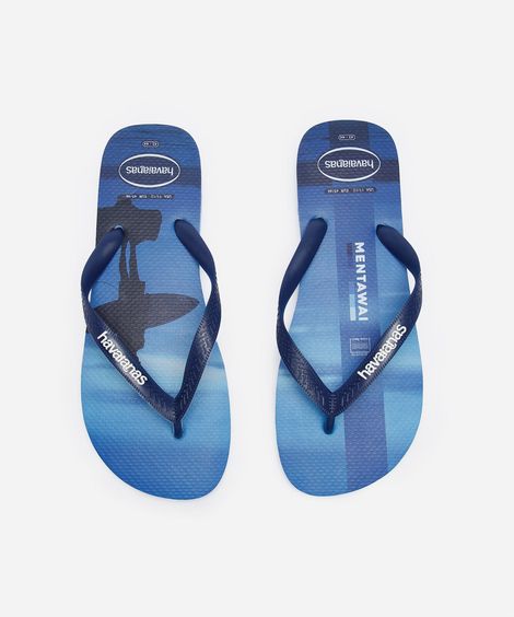 chinelo masculino havaianas surfer azul