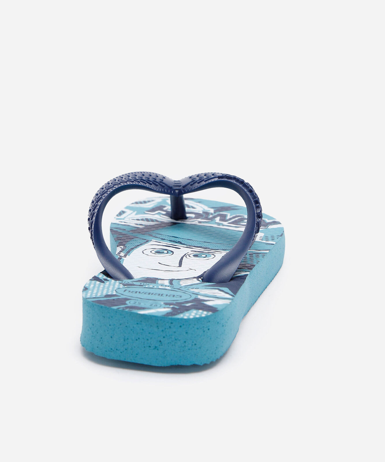 chinelo infantil havaianas toy story azul