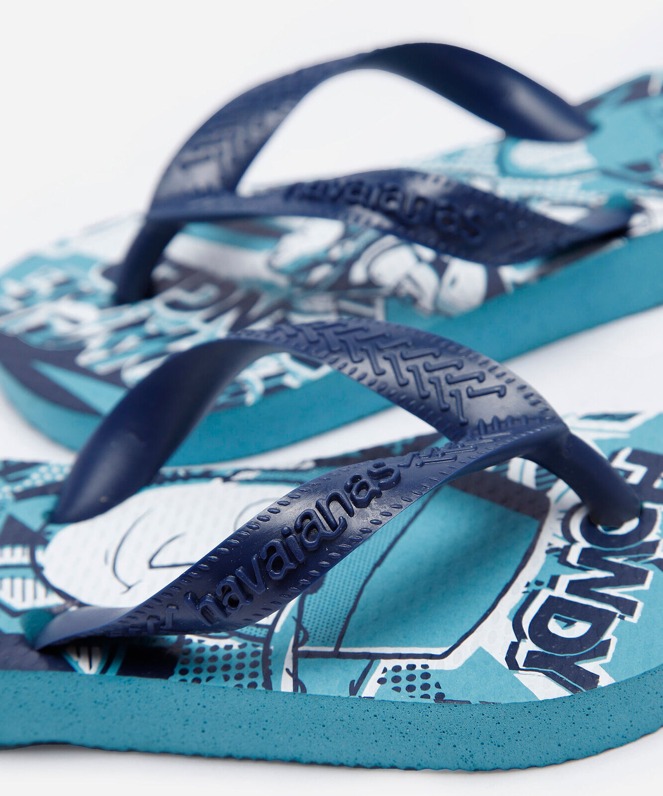 chinelo infantil havaianas toy story azul